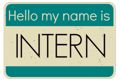 Intern nametag